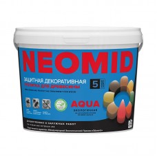 Neomid (Неомид ) Био Колор Аква - Деревозащитный лессирующий состав (Акриловый с УФ фильтром) 1 л
